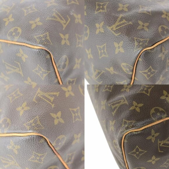 LOUIS VUITTON Speedy 25 Travel Hand Bag Monogram Leather Brown - Picture 7 of 16